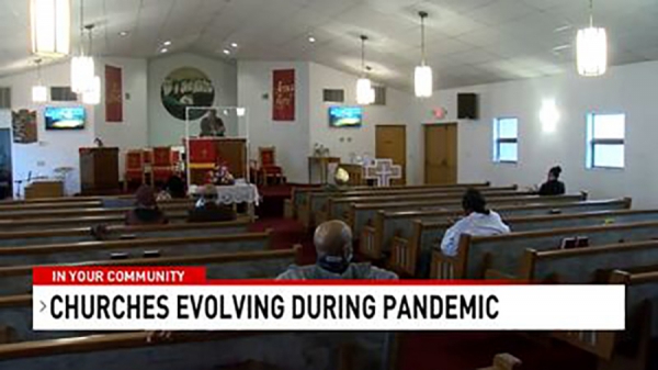 Photo for Churches finding ways to serve through pandemic (WTOV)