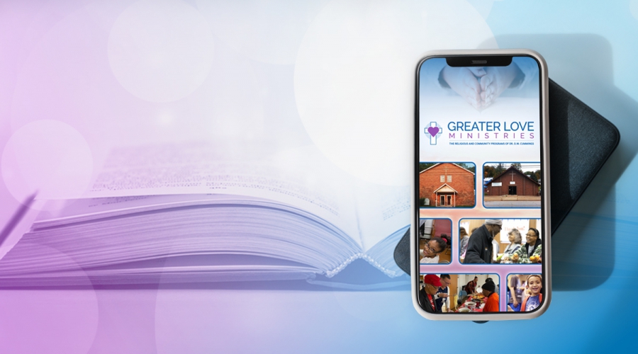 Greater Love Ministries App Banner Image